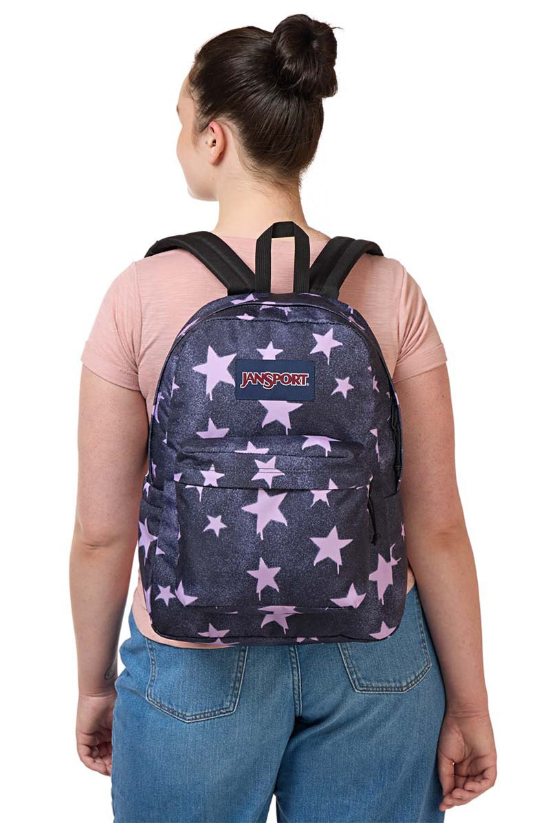 Sprayed Stars Pastel Lilac