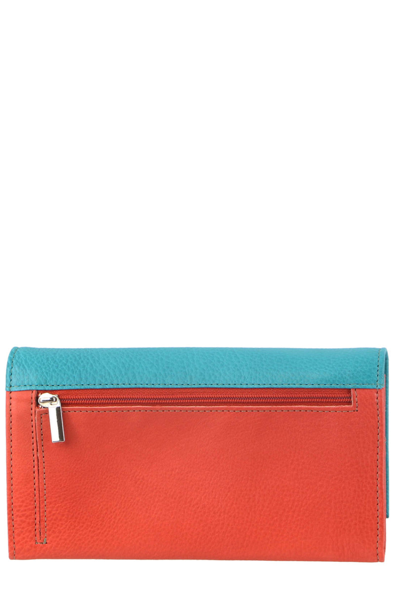 Turquoise/Orange