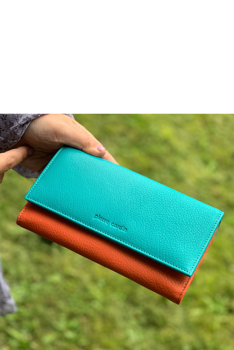 Turquoise/Orange