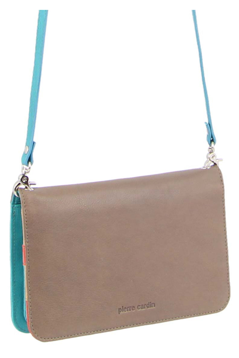 Taupe/Turquoise